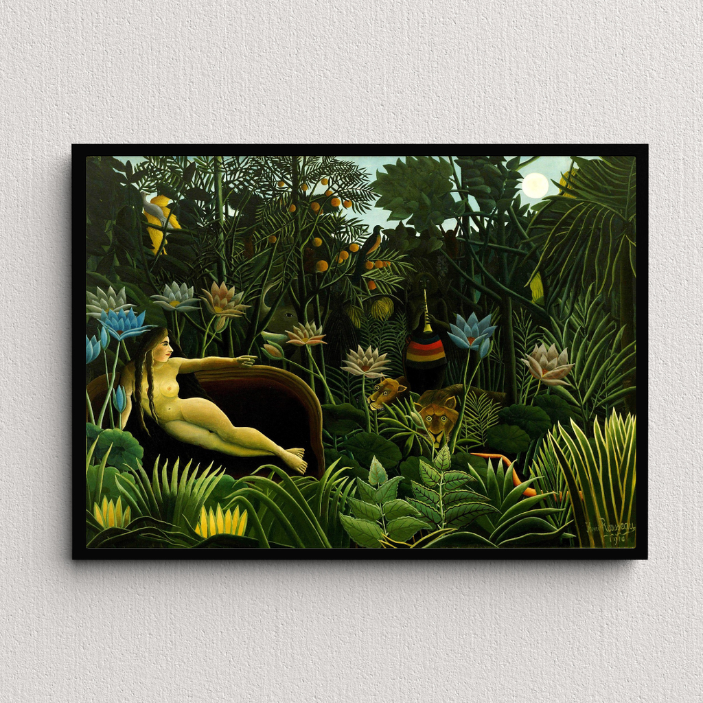Poster "Il sogno" di Henri Rousseau