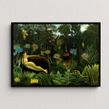 Poster "Il sogno" di Henri Rousseau