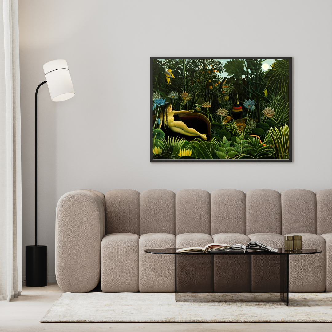 Poster "Il sogno" di Henri Rousseau